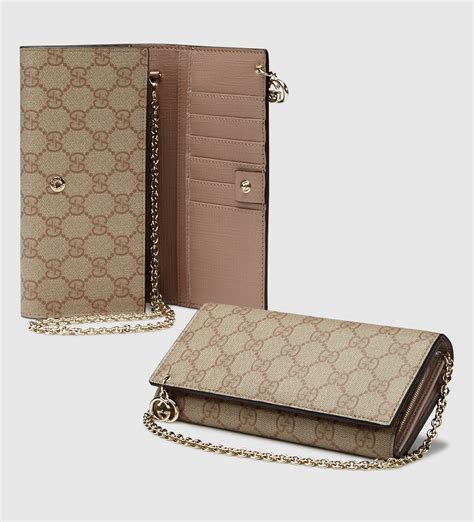 gucci vs chanel wallet on chain|gucci chain wallet women.